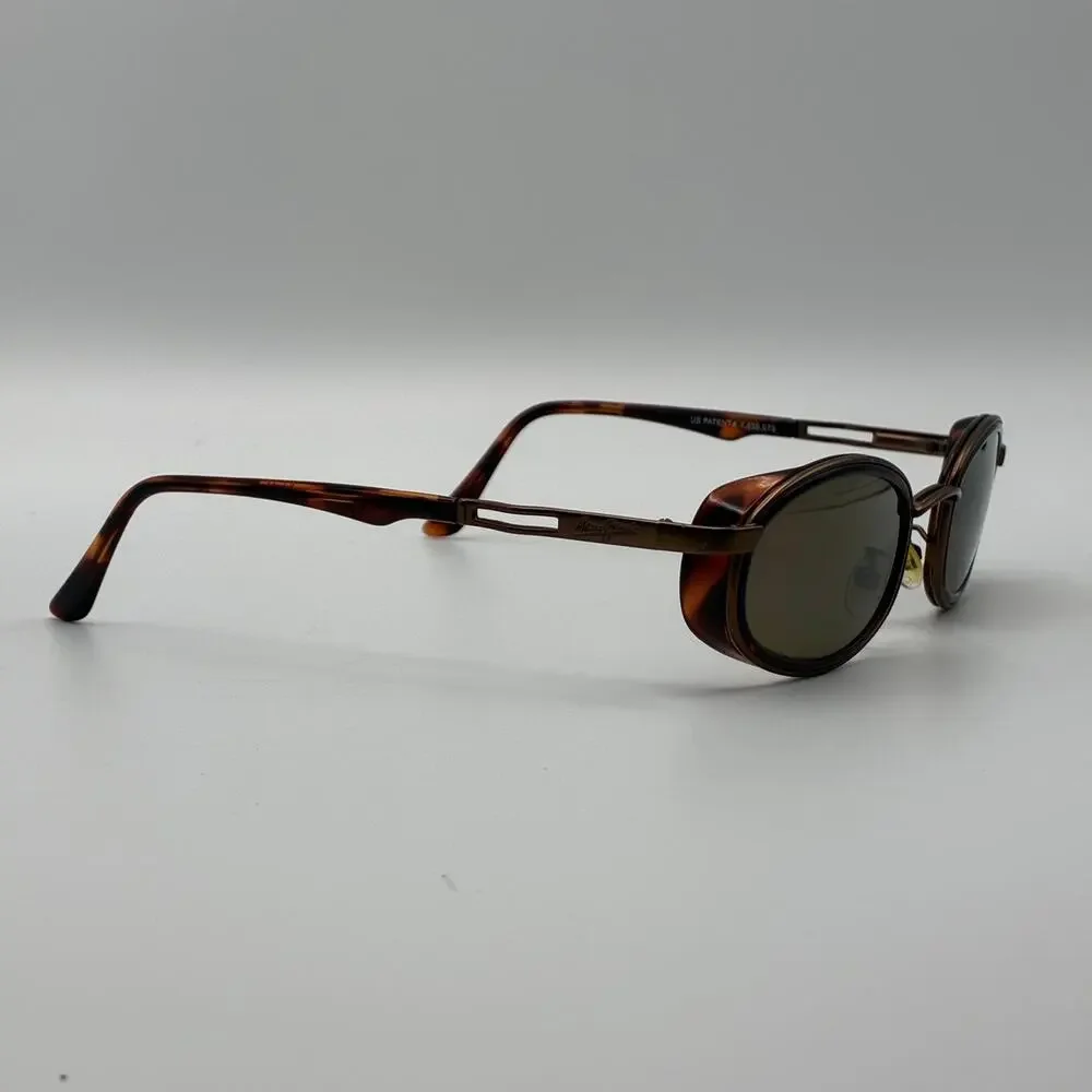 Maui Jim MAKANA MJ 139-10 Tortoise Frame w/Bronze Polarized Sunglasses VTG